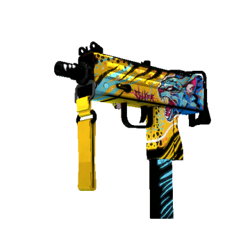 StatTrak™ MAC-10 | Stalker (Well-Worn)