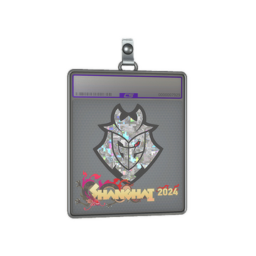 Sticker Slab | G2 Esports (Glitter) | Shanghai 2024
