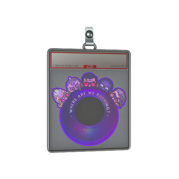 Sticker Slab | Magic Rush Ball (Lenticular)
