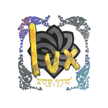 Sticker | lux (Holo) | Austin 2025