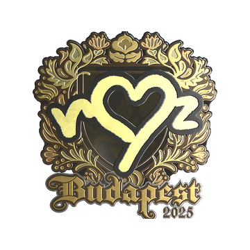 Sticker | ropz (Gold) | Budapest 2025