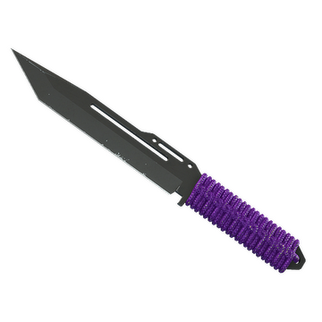 ★ Paracord Knife | Ultraviolet (Field-Tested)