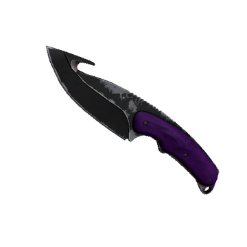 ★ StatTrak™ Gut Knife | Ultraviolet (Well-Worn)