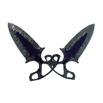 ★ StatTrak™ Shadow Daggers | Freehand (Battle-Scarred)