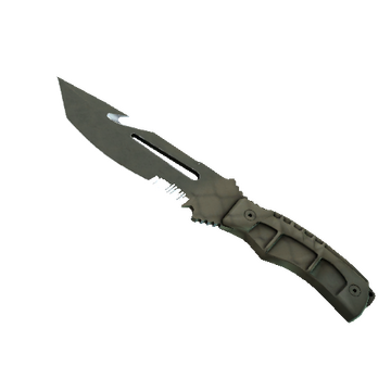★ Survival Knife | Safari Mesh (Well-Worn)